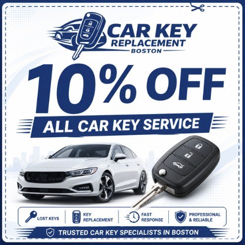 10% off all car key service